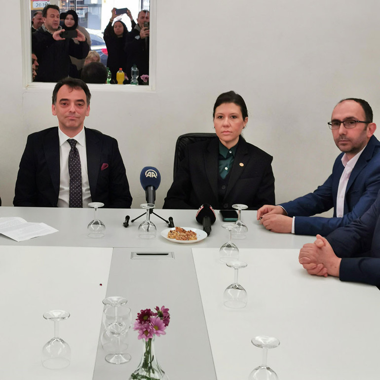 Seda Gören Bölük, Solingen kurbanlarını ziyaret etti
