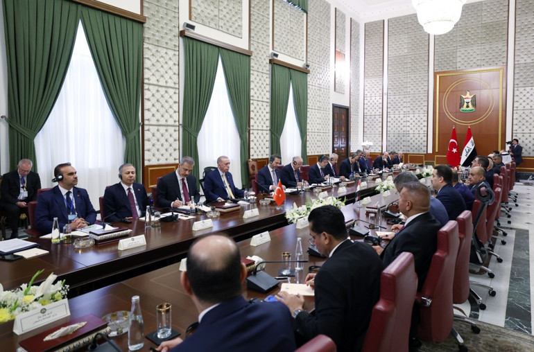 Cumhurbaşkanı Erdoğandan Irak ziyareti Irak, terörün her türlüsünden arındırılmalı