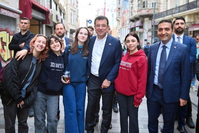 Ekrem İmamoğlundan Beyoğlu ziyareti: Burada yapacağımız çok işimiz var