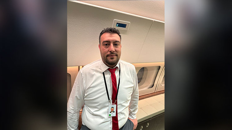 O uçakta sadece döner yoktu