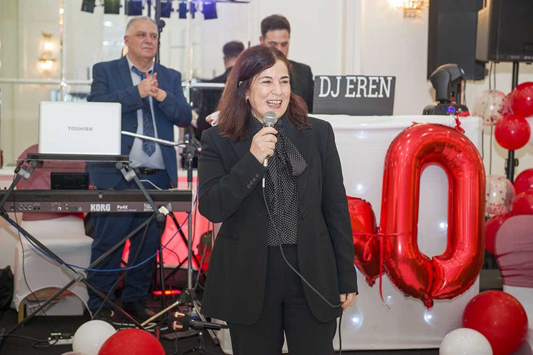 Türk okulunun 40’ıncı yılına coşkulu kutlama