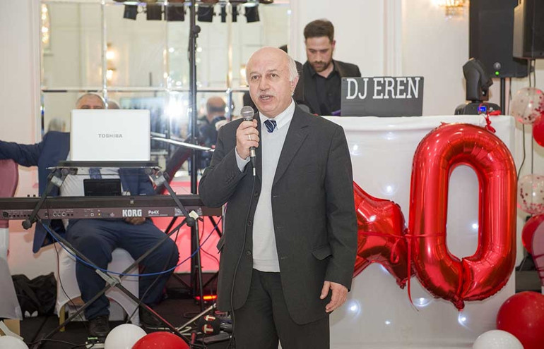 Türk okulunun 40’ıncı yılına coşkulu kutlama