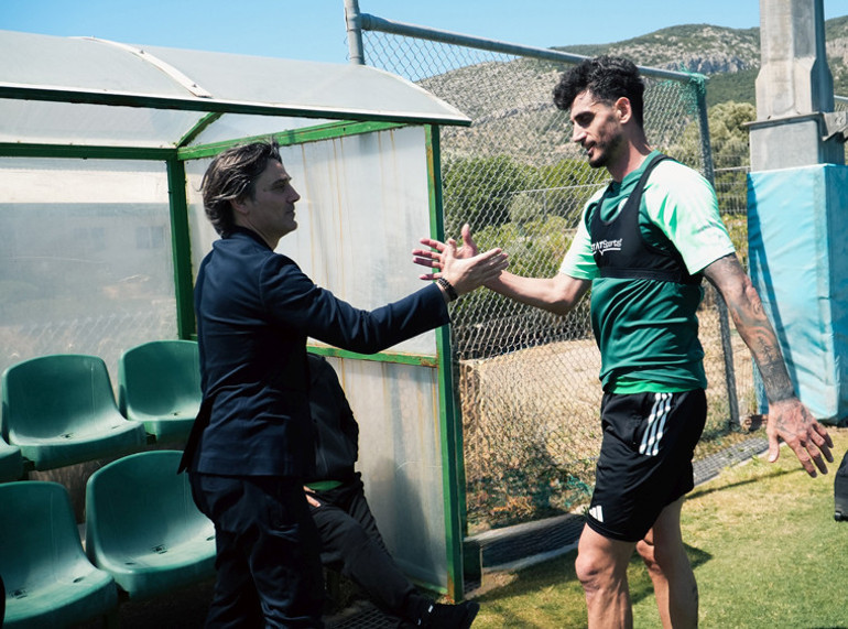 Montelladan Fatih Terime ziyaret Samet Akaydin ile de görüştü