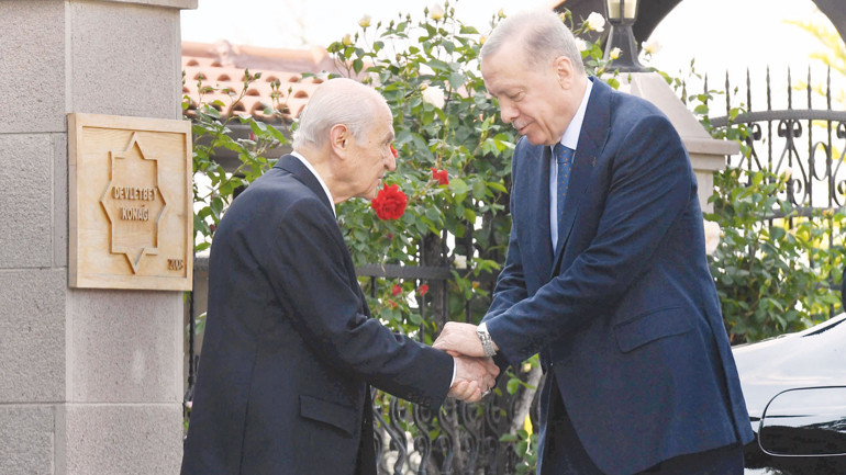Erdoğan ve Bahçeli’den seçim sonrası ilk görüşme