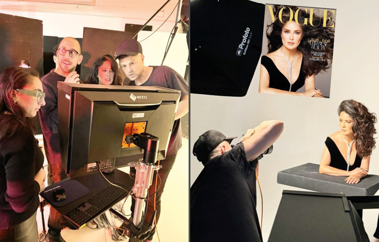 Salma Hayek’in tercihi Cüneyt oldu