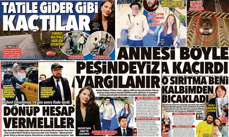 Manşet üstüne manşet