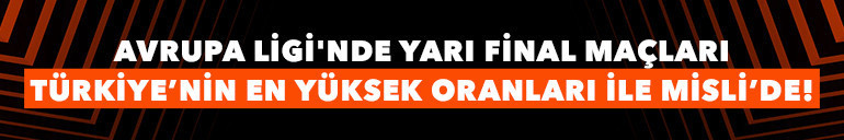 Avrupa Ligi rövanş maçlarına Türkiyenin en yüksek iddaa oranları Mislide Atalanta-Marsilya, Leverkusen-Roma son haberler...