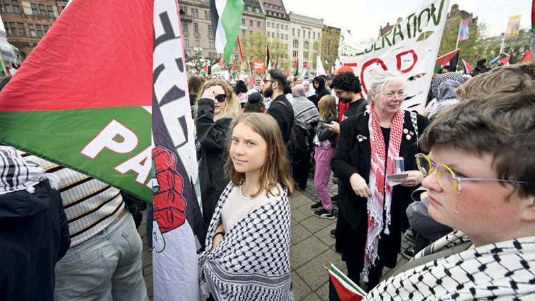 Eurovision’da İsrail’e protesto