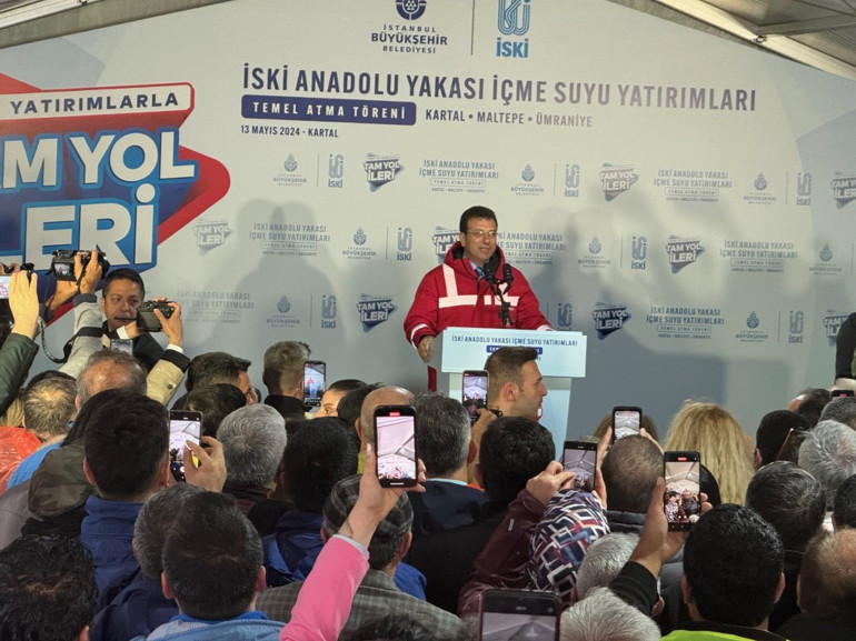 İstanbul Büyükşehir Belediye Başkanı İmamoğlu: İnsanlarımıza sağlıklı suyun ulaşmasıyla ilgili adımlarımız çok değerli