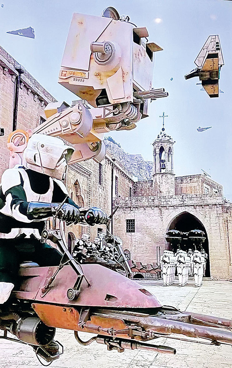 Mardin sokaklarında Yıldız Savaşları