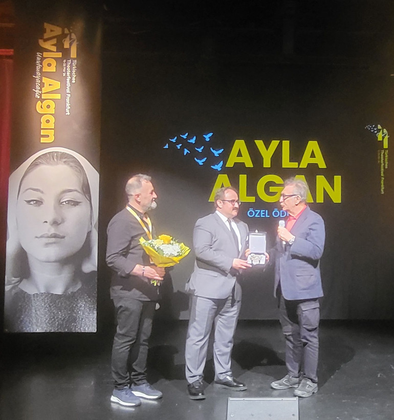 Frankfurt Ayla Algan’ı unutmadı