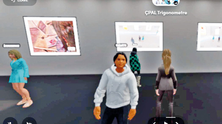 Matematik dersini ‘metaverse’ dünyasına taşıdı