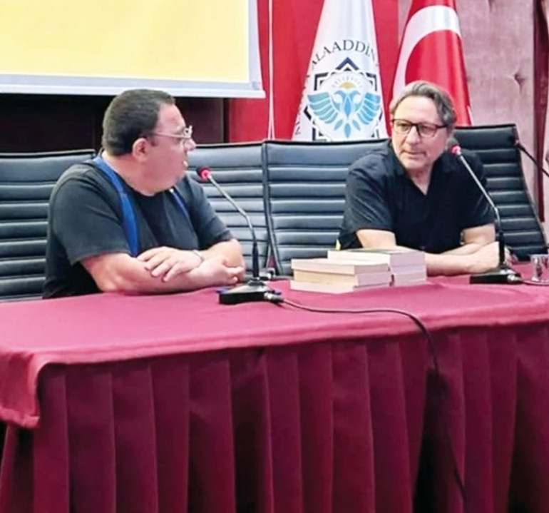 Alanya’da keyifli bir söyleşi