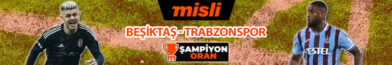 Türkiye Kupası finalinde Türkiyenin en yüksek iddaa oranları Mislide Beşiktaş-Trabzonspor son gelişmeler, istatistikler, muhtemel 11ler...