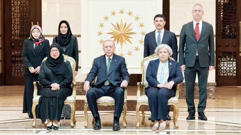 Filistin’i tanıma kararından sonra İspanyol elçi Beştepe’de