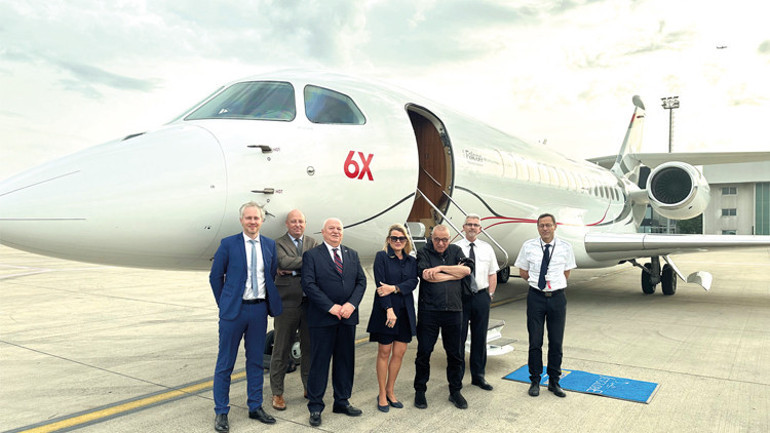 Falcon 6X’LE uçtum