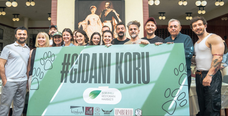 Ünlülerden  ‘gıdanı koru’ mesajı