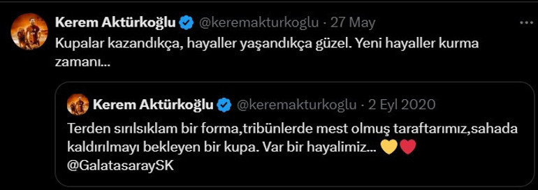 Galatasarayda Kerem Aktürkoğlu ayrılığı çok yakın Teklif ve yeni takımı...