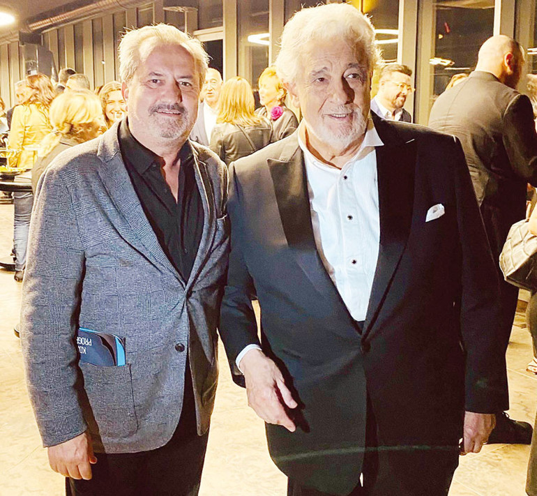 Plácido Domingo’yla yüzüncü yıl buluşması