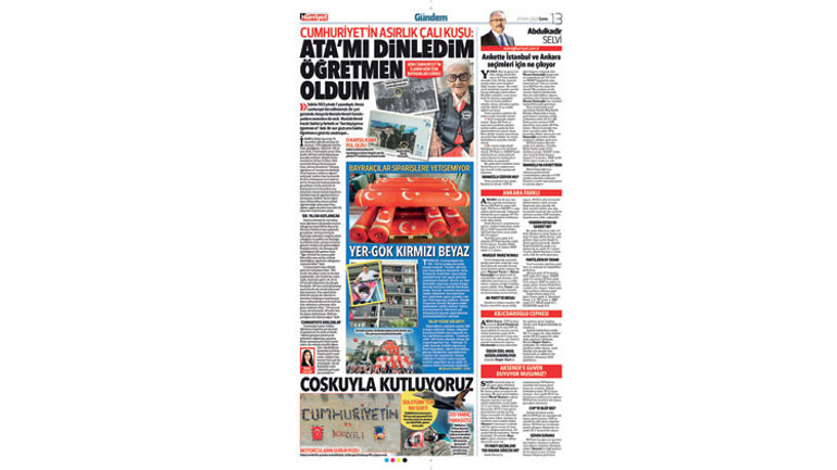 Atatürk’ün tavsiyesiyle öğretmen olmuştu... Asırlık Çalıkuşu veda etti