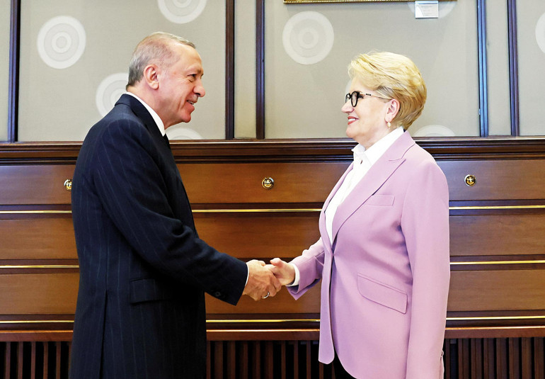 Beştepe’de sürpriz buluşma