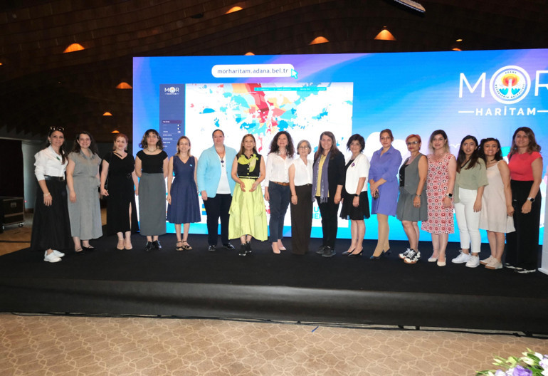 Dikkat Adana ‘Mor harita’da