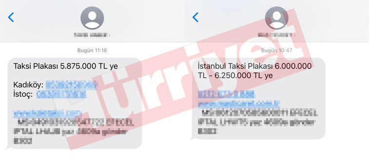 Taksi plakasında fiyat karmaşası Yarım saatte 375 bin lira oynadı... Taksi Plakası Borsasında hareketli dakikalar