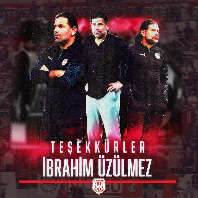 Pendiksporda İbrahim Üzülmez ile yollar ayrıldı