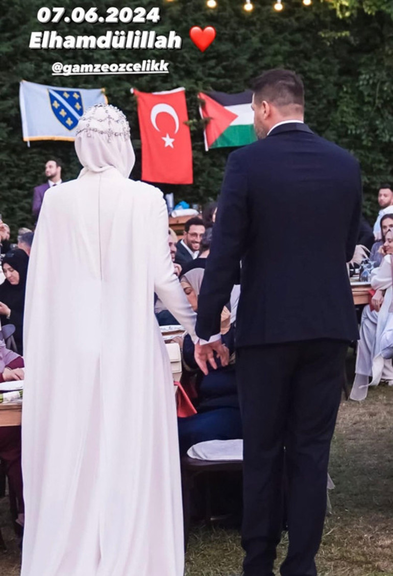 Sürpriz nikah... Gamze Özçelik ile Reshad Strik evlendi