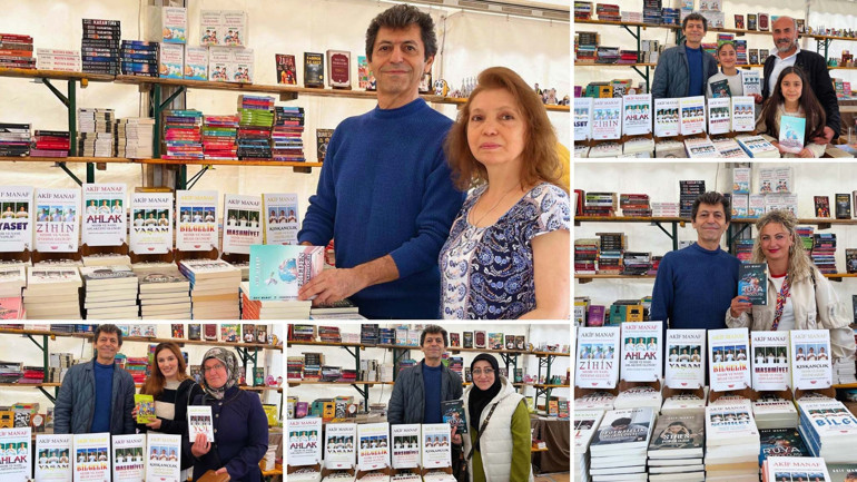 Manaf, Avrupa’daki imza günlerinde kitapseverlerle buluştu
