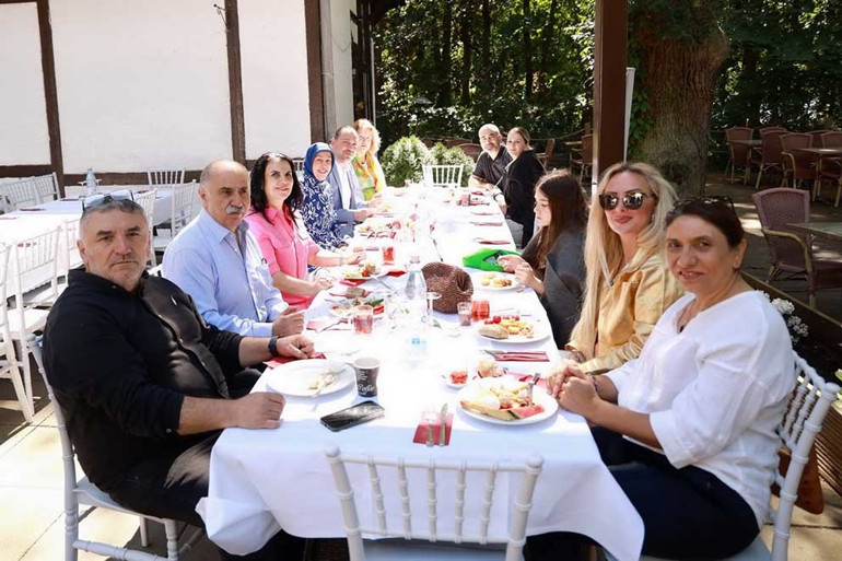 TDU üyeleri kahvaltıda buluştu