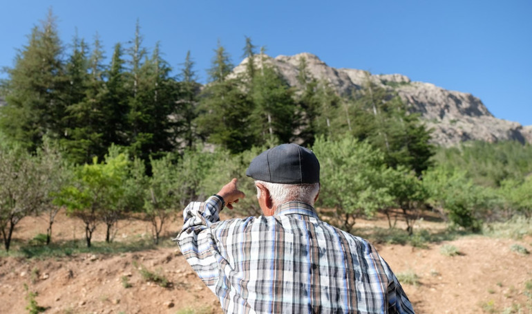 Konyada emekli orman muhafaza memuru: 30 binin üstünde ağaç diktim