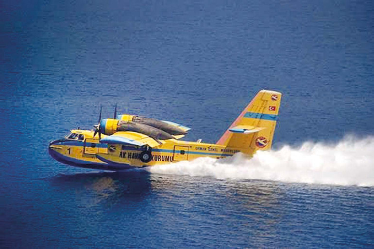 Yangına karşı ‘Ateş Kuşları’