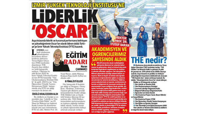 32 yaşındaki üniversiteye ‘Oscar’ getiren 5 kriter