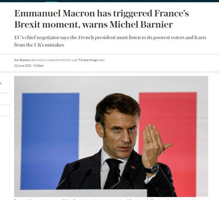 Macronun kumarı Fransayı Frexitin eşiğine getirdi