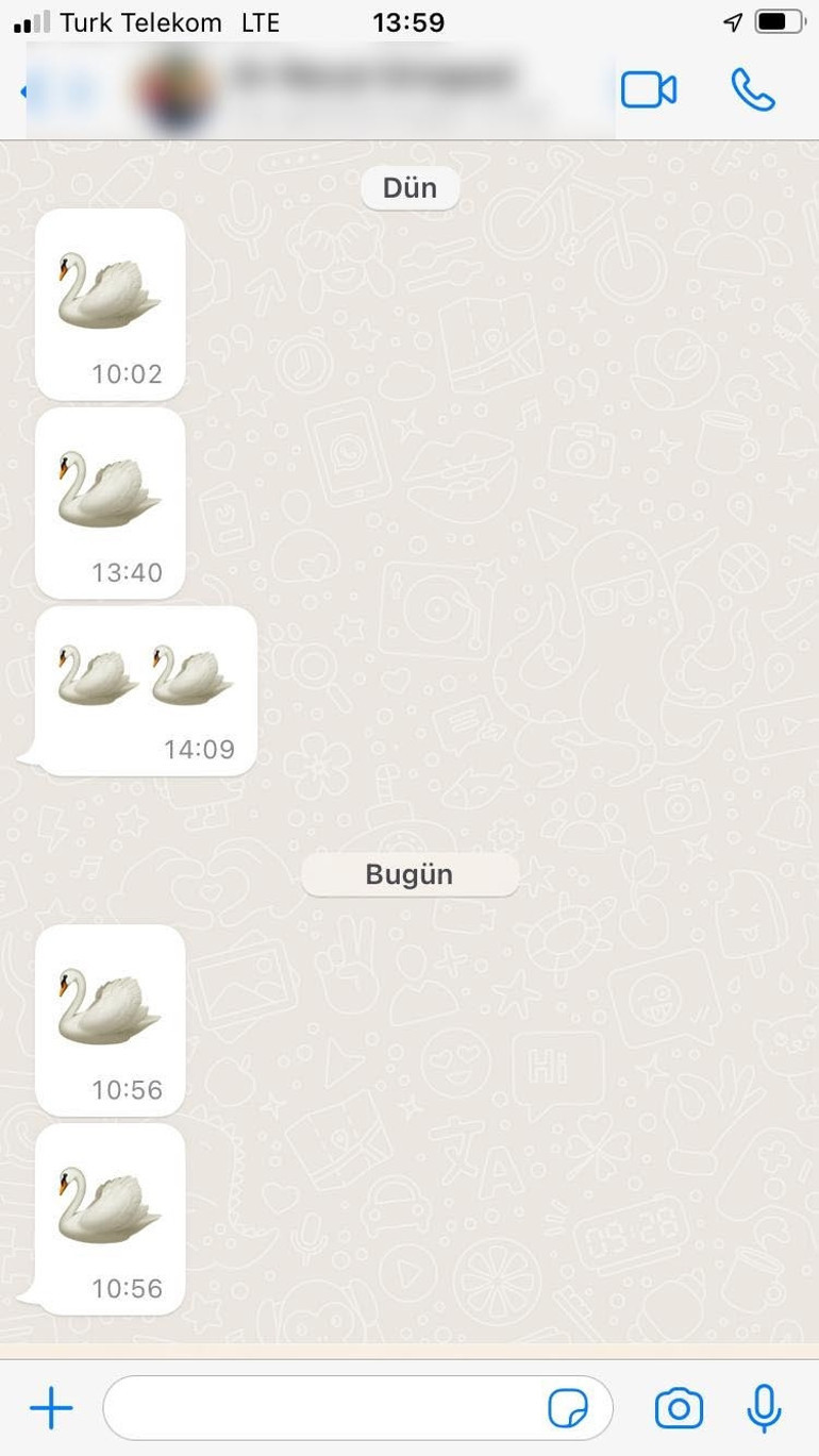 Doktorlar ile ilaç mümessillerinin reçete oyunu: Şifre olarak kuğu emojisi kullanmış