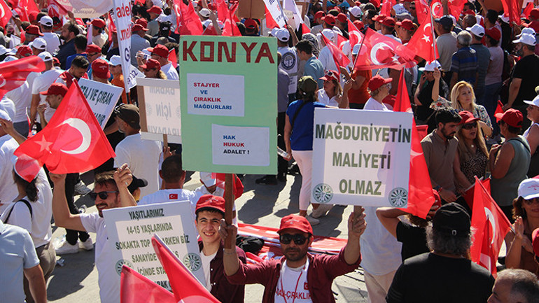 CHP lideri Özgür Özel ‘Emek Mitingi’nde konuştu: Geçim olmazsa seçim olur