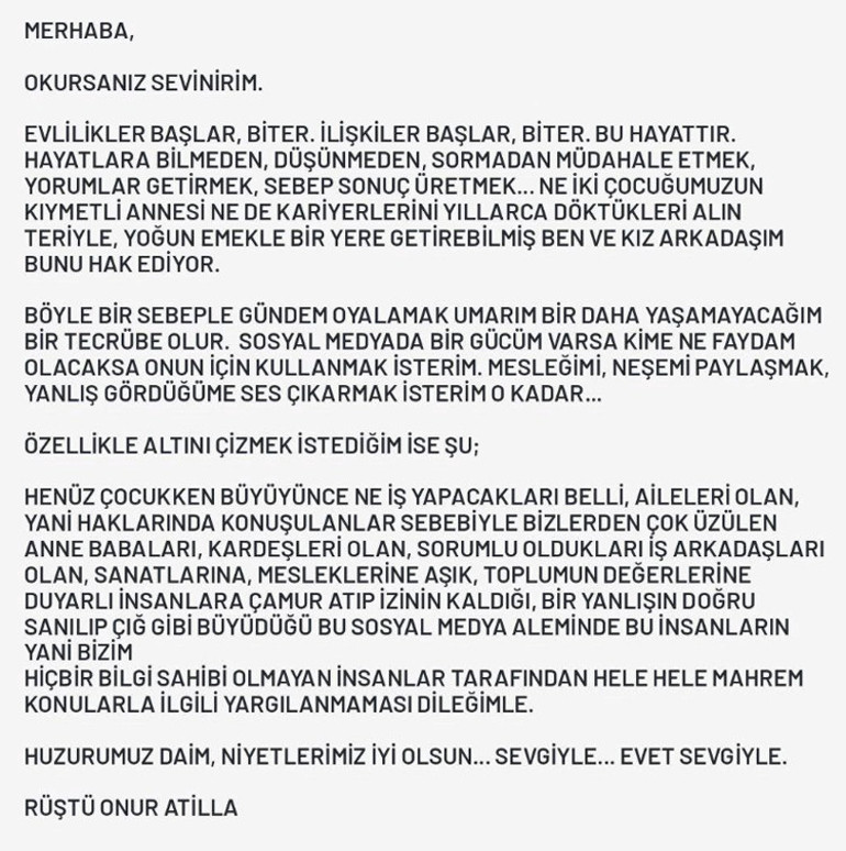 Nez kendini savundu: Ben boşanmış bir adamla tanıştım, aksini ispat edemezsiniz