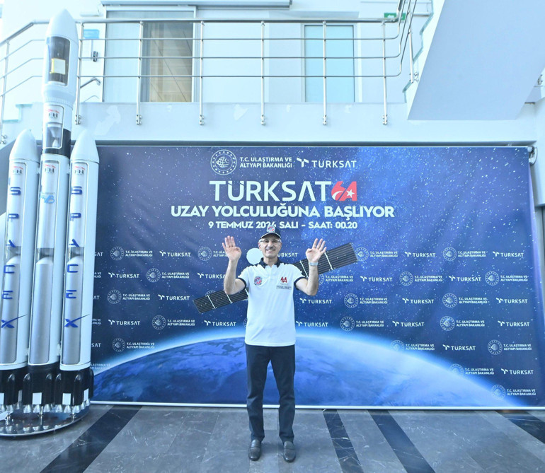 Milli gurur Türksat 6A yarın uzaya fırlatılacak... Bakan Uraloğlu, Amerikadaki törene katılacak