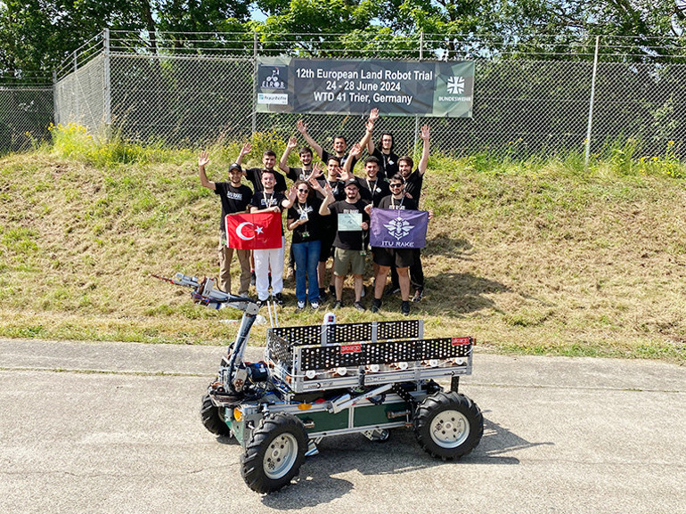 Arama kurtarma aracı ‘Umay’ NATO jürisinden tam not aldı