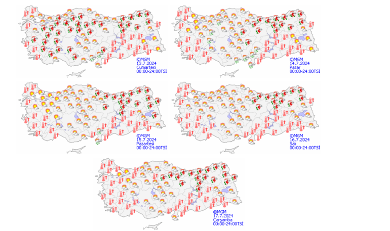 Meteorolojiden yeni sıcak hava uyarısı... Kavrulacağız: Sıcaklıklar 40 dereceyi bulacak