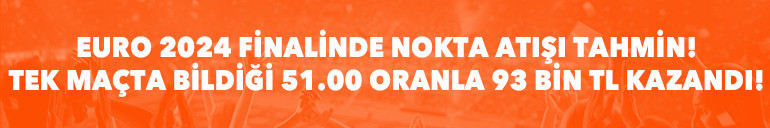 EURO 2024 finalinde tarihe geçen iddaa kuponu İY/MS skoru bildi ve 93 bin TL kazandı...