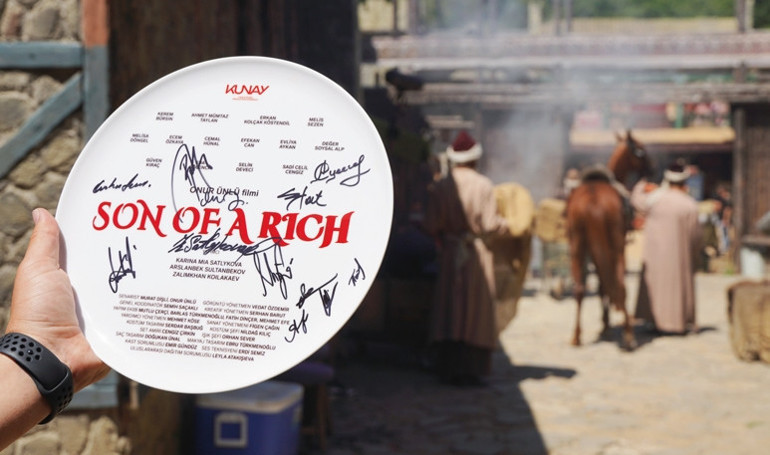 Tabak kırıldı çekim başladı