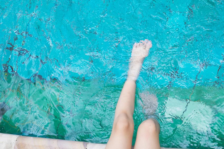 Havuz, deniz ve mantar enfeksiyonu