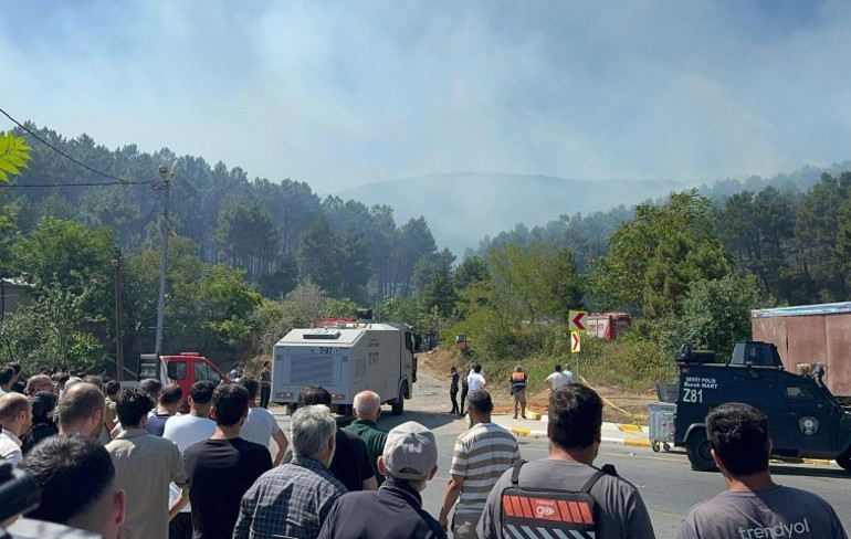 İstanbul Valiliği açıkladı Aydos Ormanındaki yangın kontrol altında