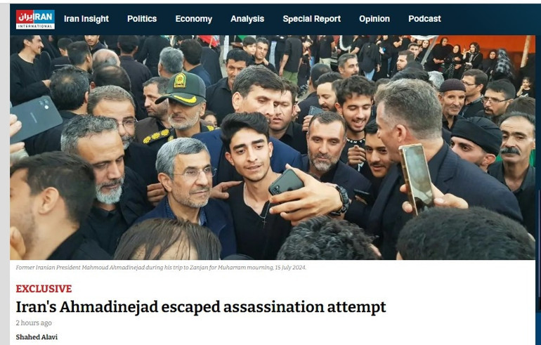 Son dakika... Eski İran Cumhurbaşkanı Mahmud Ahmedinejada suikast girişimi