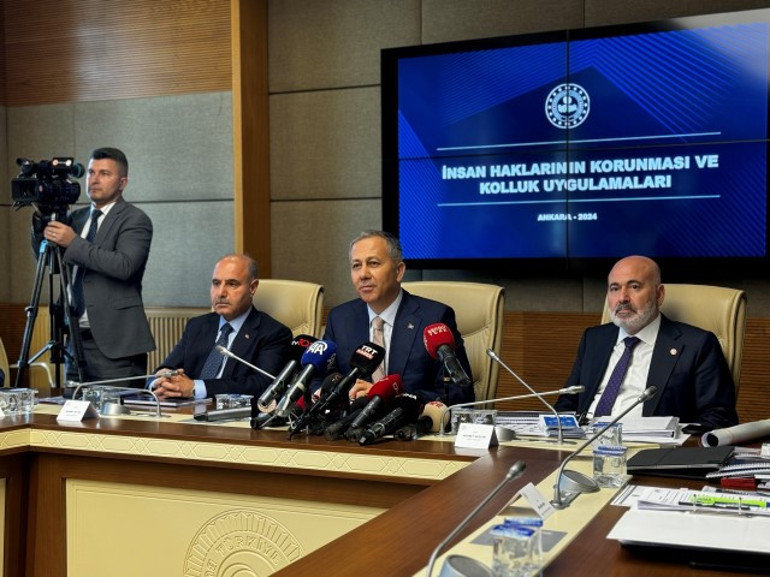 İçişleri Bakanı Ali Yerlikaya: İnsanlık onurunu ayaklar altına almaya kalkışan her uygulama reddedilmiştir