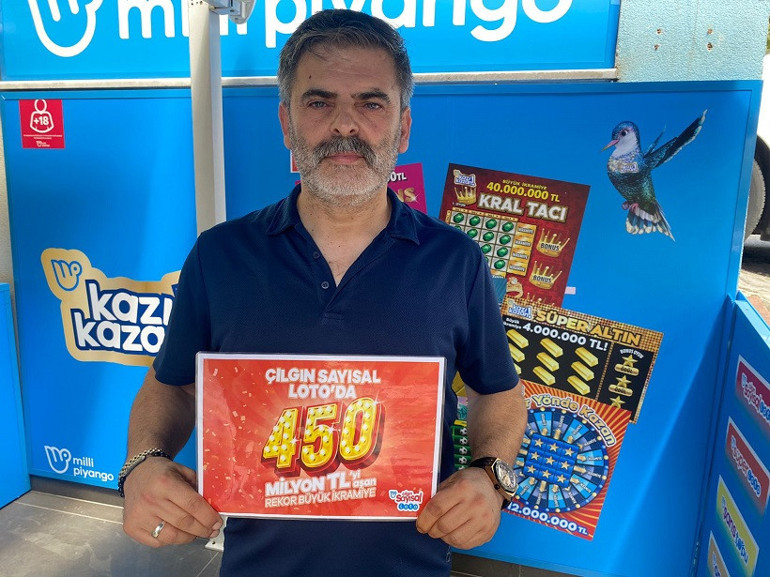 Çılgın Sayısal Loto’da büyük ikramiye 450 milyon TL’yi aştı