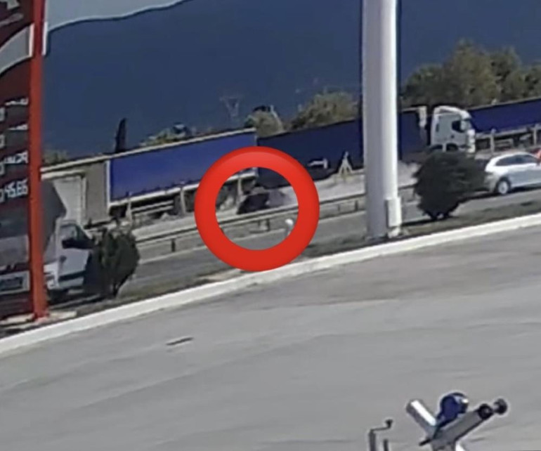 Bursada 2 kişinin öldüğü feci kaza kamerada