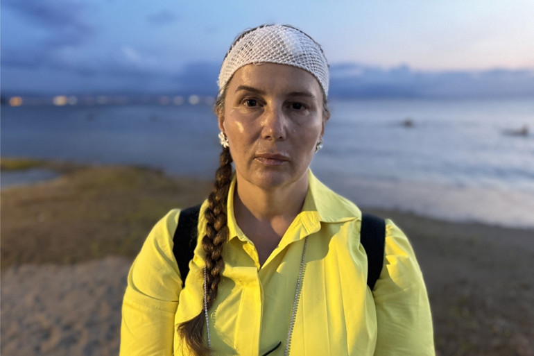 Denizde yüzerken dehşeti yaşadı Kime şikayet edersen et dedi